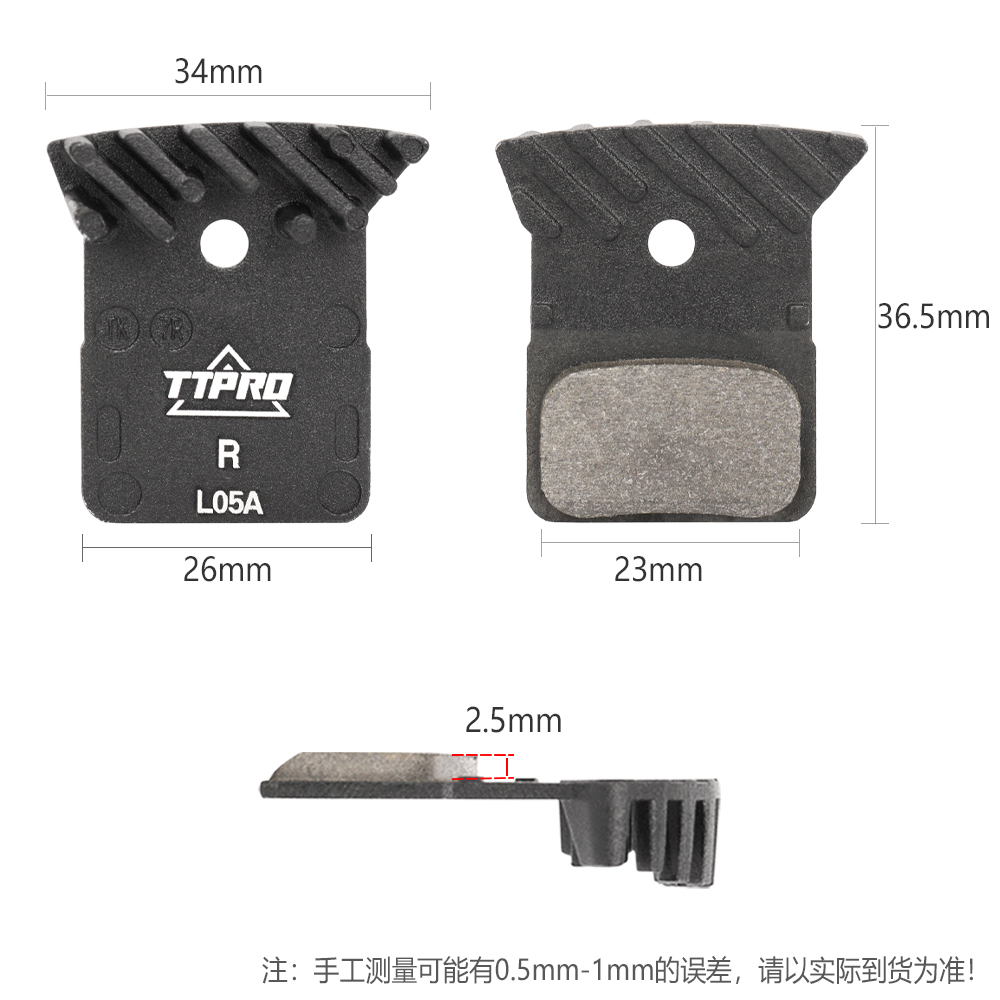 TTPRO LO4C L05A Fiets Remblokken MTB Hars Metalen Remblokken voor M8100 M7110 R9270 R8170 R7170 RS805 RS505 U5000 RX810