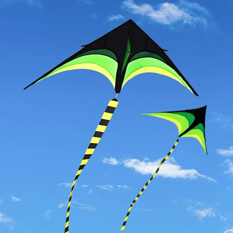 160cm Huge Kite Line Stunt Kids Kites Toys Kite Flying Long Tail with Handle Outdoor Fun Sports Delta Kites for Adults