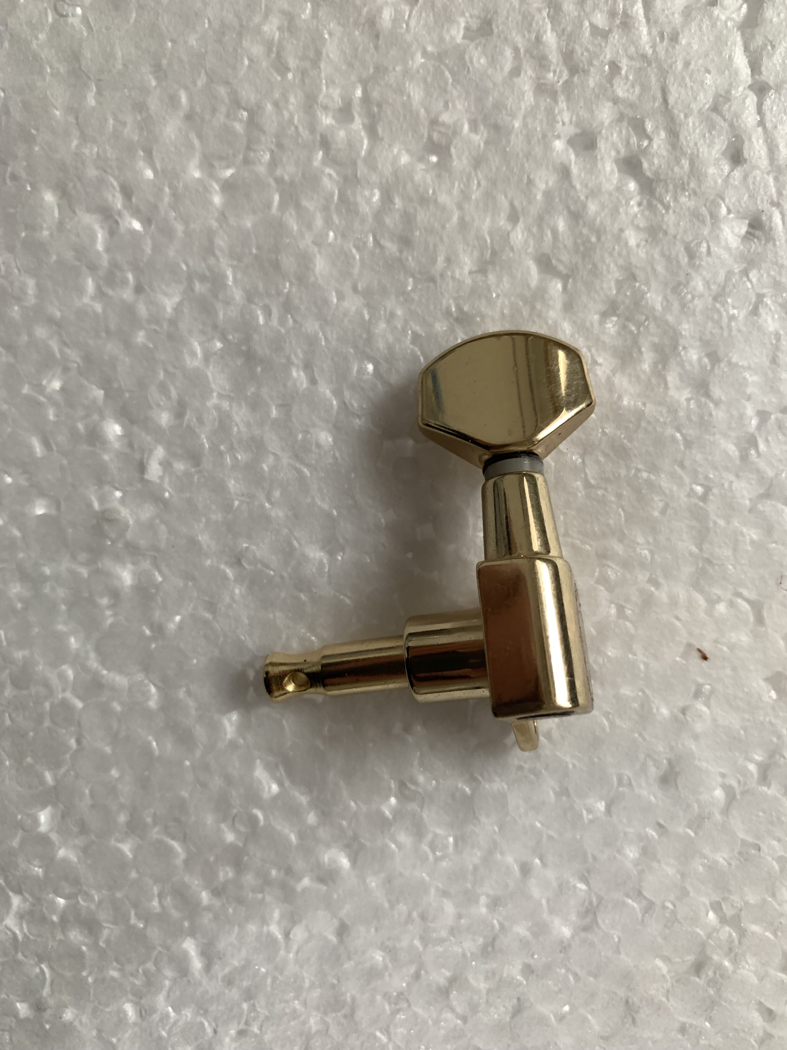 Geninue set  (3r+3l) av trimmaskinhuvudtuners (storlek på hål :10mm)  guldfärg gjord i korea  #n002