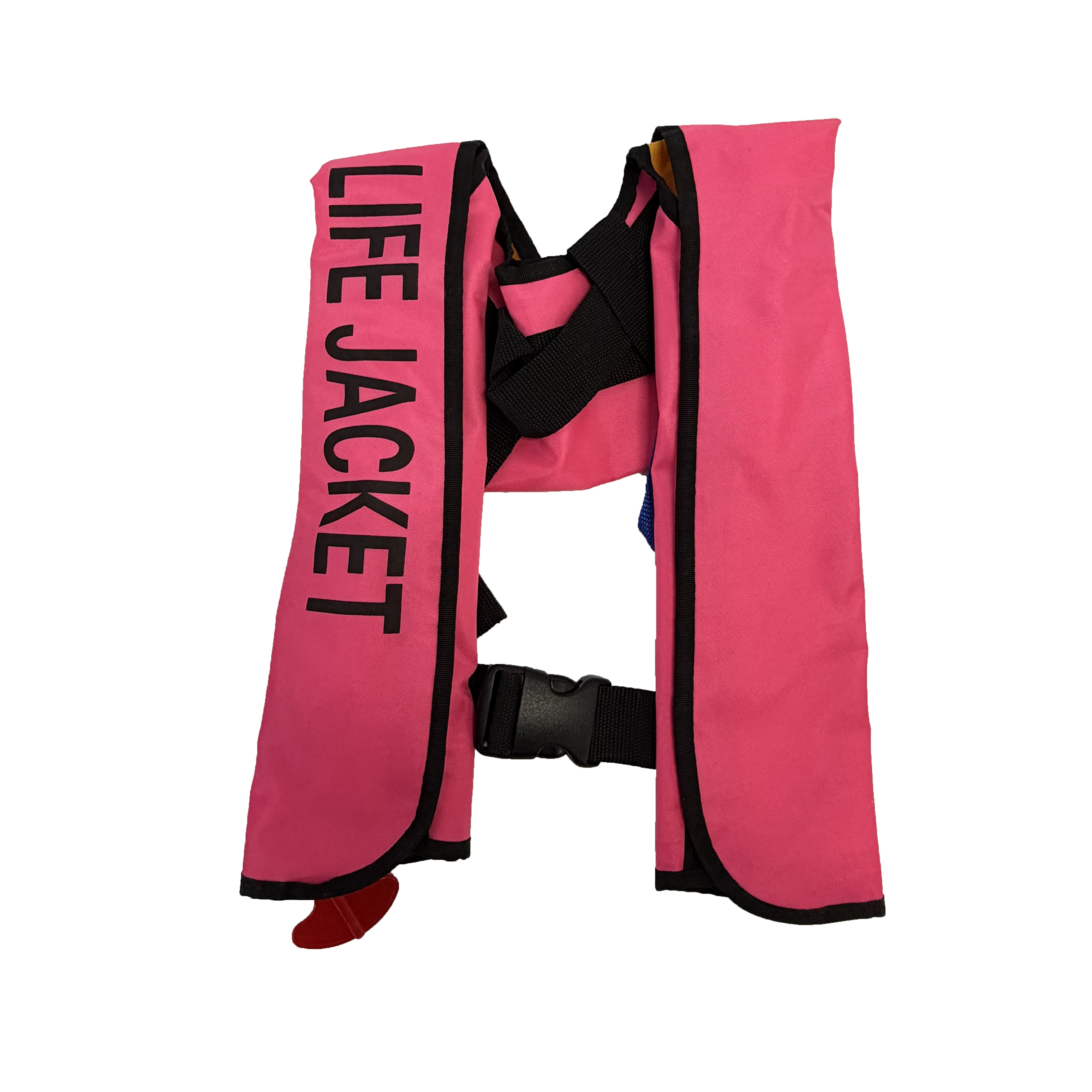 Inflatable Life Vests Manual Automatic Boating Life Jackets Adult 150N for Water Sport Fishing Rafting Surf Swimming Accessories: black
