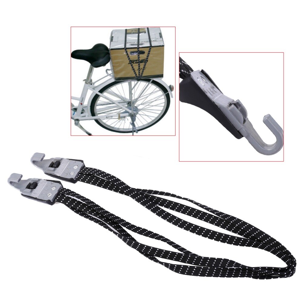 Fiets Fixed Touw Elastische Bagage Rubber Band 3in1 Band Haak Fietsen Stapelen