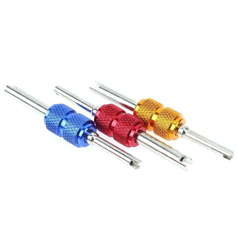 Universal Tire Valve Core Stems Remover Screwdriver Auto Truck Wheel Repair Install Remove Tool Car Styling Dual Use Tools