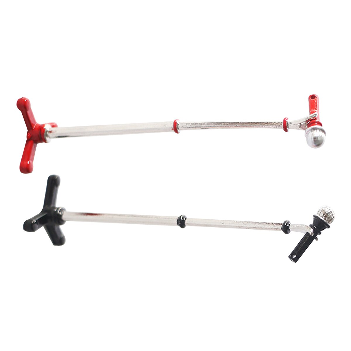 2 Sets Miniature Microphone Mini Microphone Model Mini Doll House Microphone Rack: Default Title