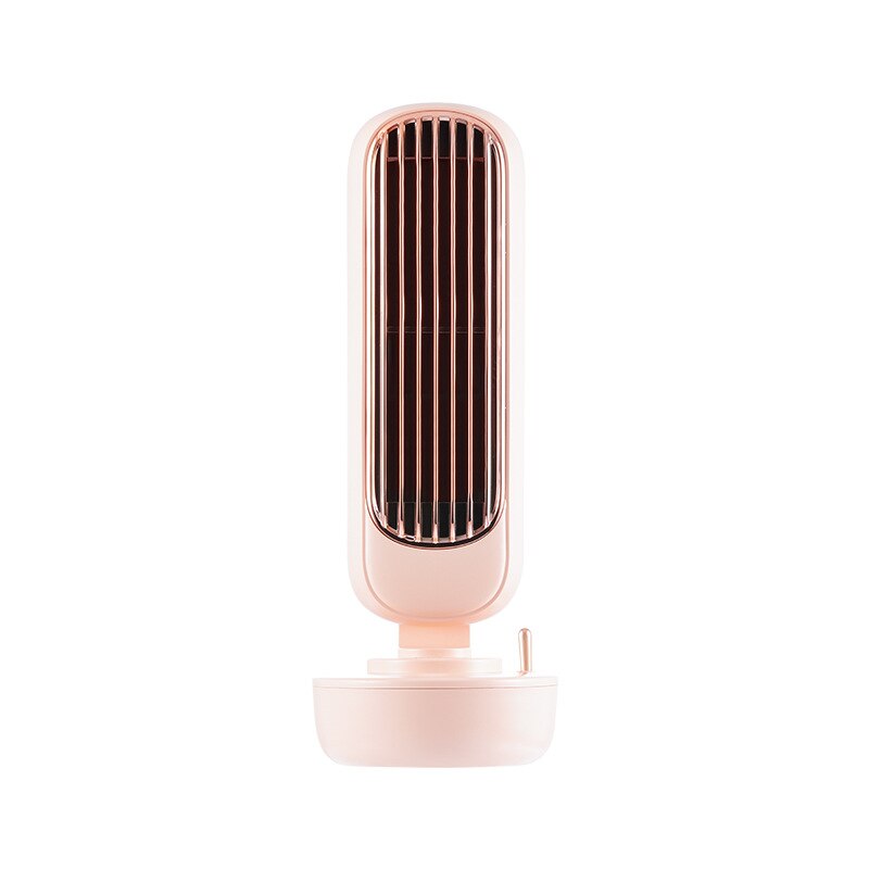 Draagbare Water Spray Mist Fan Elektrische Usb Oplaadbare Handheld Mini Ventilator Koeling Airconditioner Luchtbevochtiger Voor Outdoor: pink