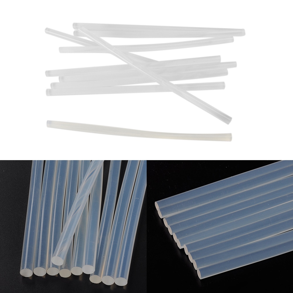 Melt Lijm Sticks Voor Elektrische Lijmpistool Craft Album Reparatie Tools Voor Legering Accessoires 7 Mm X 190 Mm, 7 Mm X 100 Mm