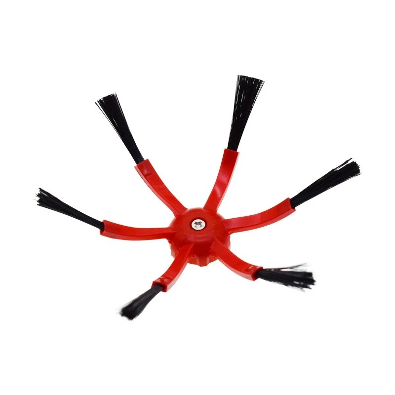 6- poter sidebørste til xiaomi roborock alle serier  s5 s50 s51 s52 s55 s6 s60 s61 s5 s6 max maxv pure  e20 e4 robotstøvsuger: -en