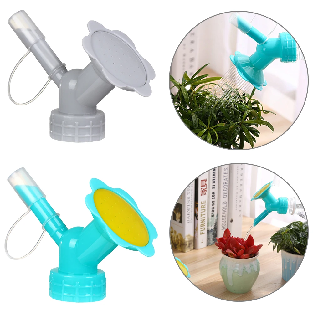 Mini arrosoir à double tête, bouteille en plastique pour plantes, bec d'arrosage, petite arrosoir pour plantes d'intérieur, accessoires de jardin