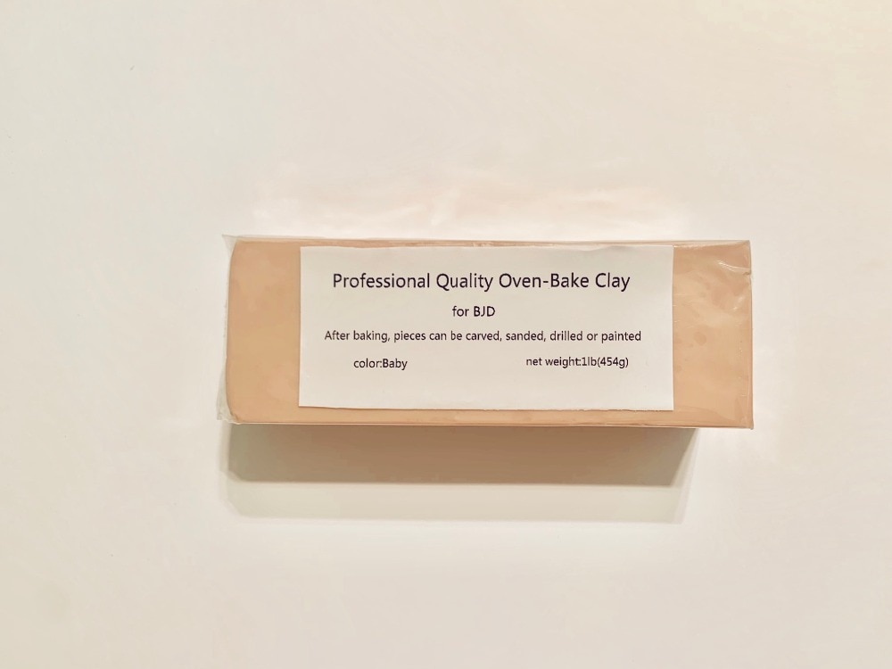 227g/454g Oven-Bake Clay Polymer for BJD Doll Modeling Making Skin Tone