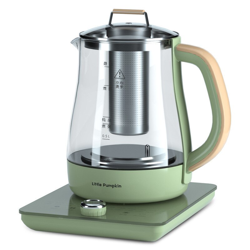 Health-preserving Pot Automatic Glass Integrated Multifunctional Electric Teapot Household Tea Maker: With filter