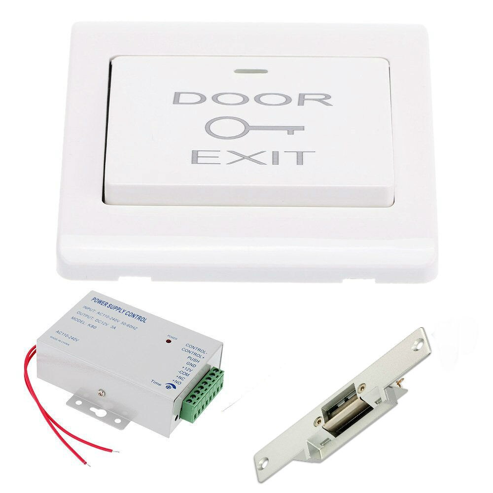 Access Control Electric Magnetic Door Lock 180KG 350lbs 12V Electric Lock Holding Force: B3