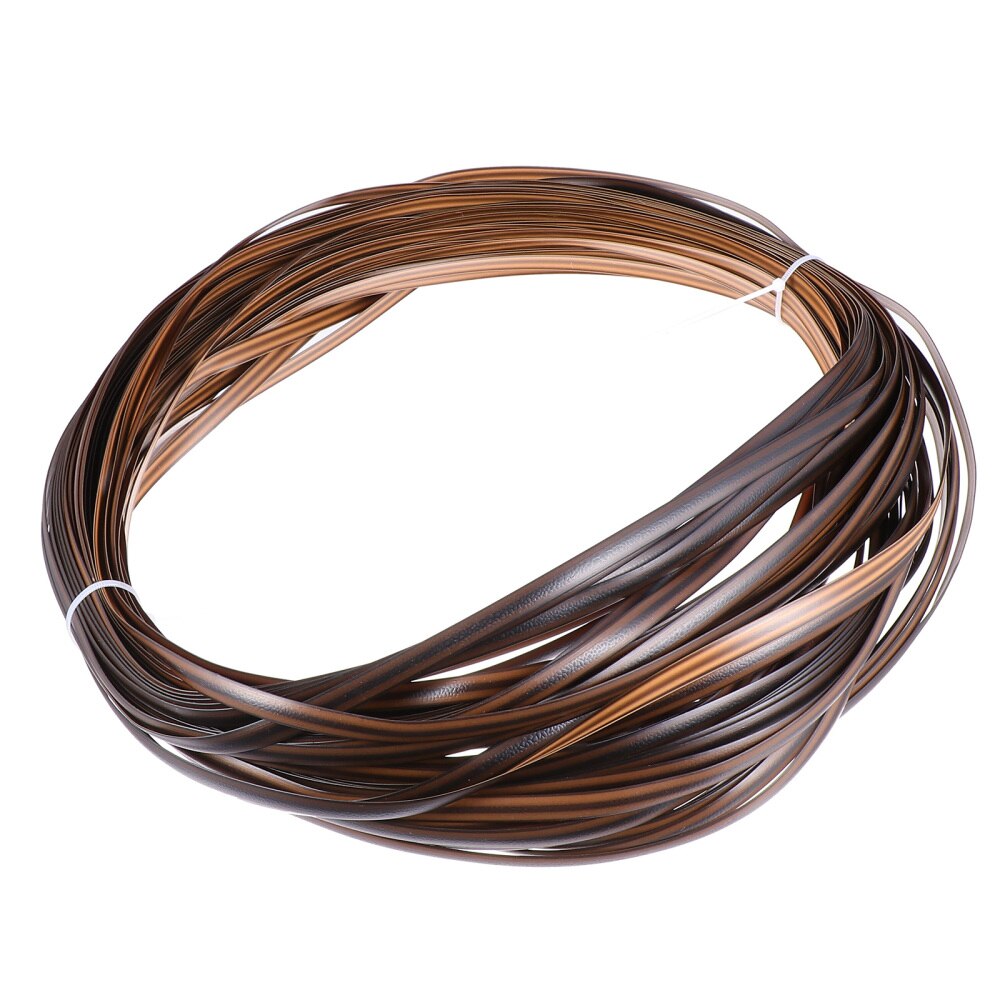 Rotan rol geweven materiaal plat synthetisch reparatiemateriaal, 500 g 5 mm rieten reparatieset, kunststof rieten reparatieset terrasmeubilair reparatie rotan