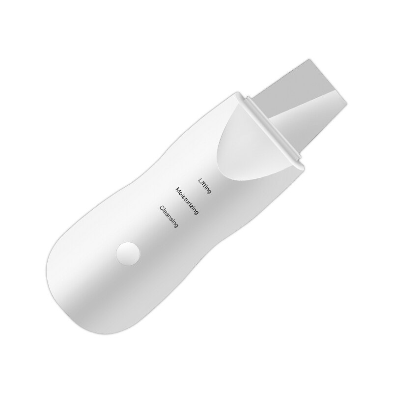 skin scrubber vibration face skin scrubber heat skin scrubber skin scrubber machine skin scrubber manual: White