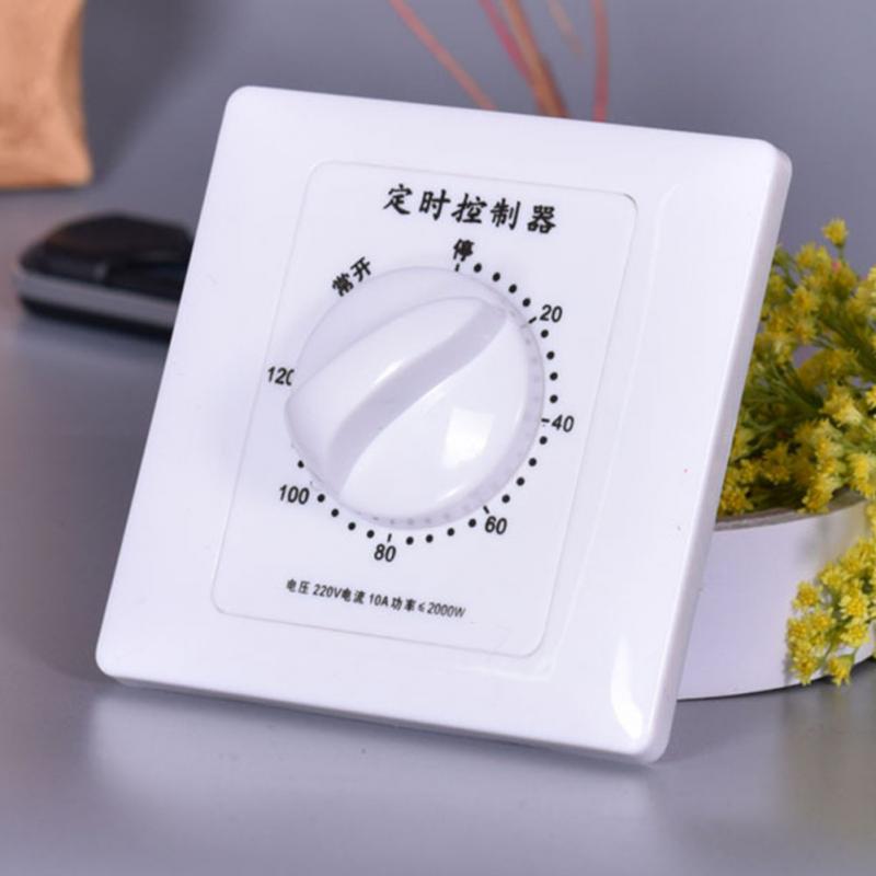 Mechanical Timer Swtich AC Intelligent Timer Switch Controller 15 30 60 120 Minutes Countdown Timing Switch controller
