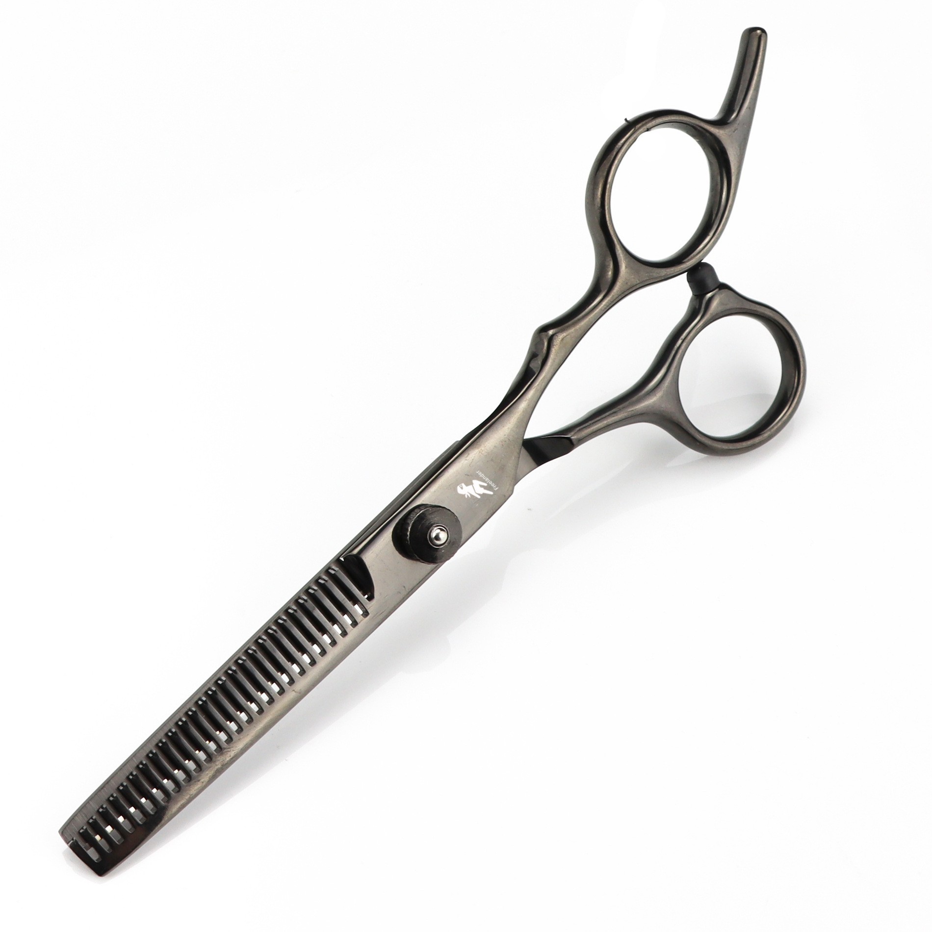 6 Inch Hair Scissors Thinning Barber Cutting Hair Shears Scissor Tools Stainless Steel Hairdressing Scissors 1PC: Silver