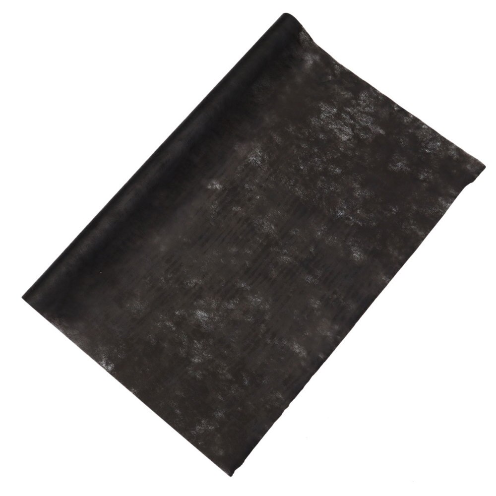1 rollo de Mantel desechable, a la , hermosa cubierta de mesa, papel de para el hogar: Black