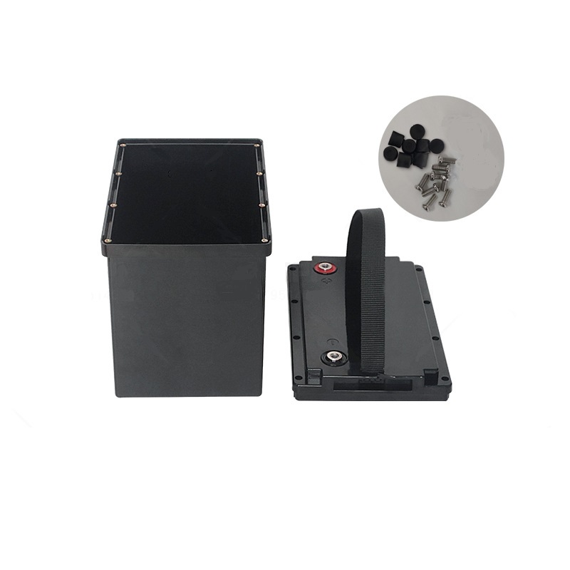 LiFePO4 Battery Box 12V Lithium Screwdriver Battery Case Housing Removable For 70Ah RV Caravan Solar Storage Marine Backup UPS
