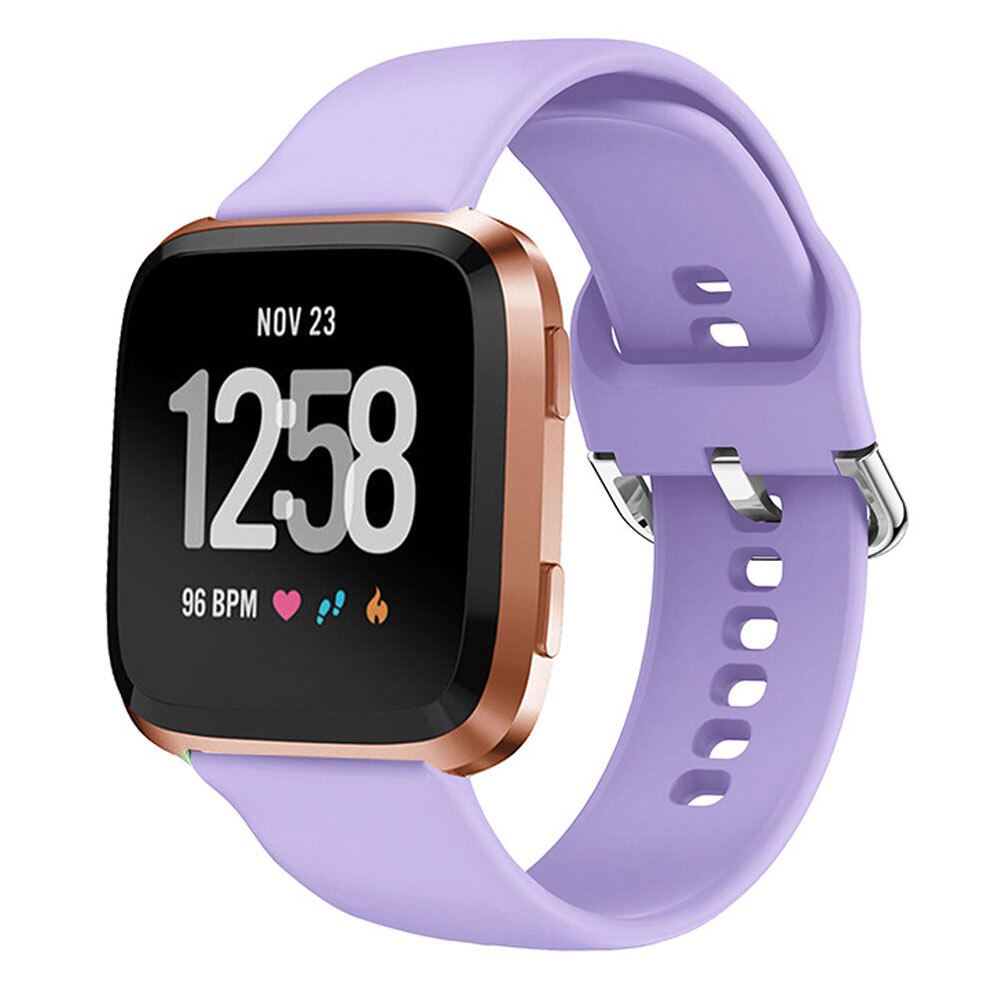Zachte Sillicone Horloge Band Voor Fitbit Versa/Versa 2 Polsband Vervanging Horloge Band Voor Fitbit Versa 2 Accessoires