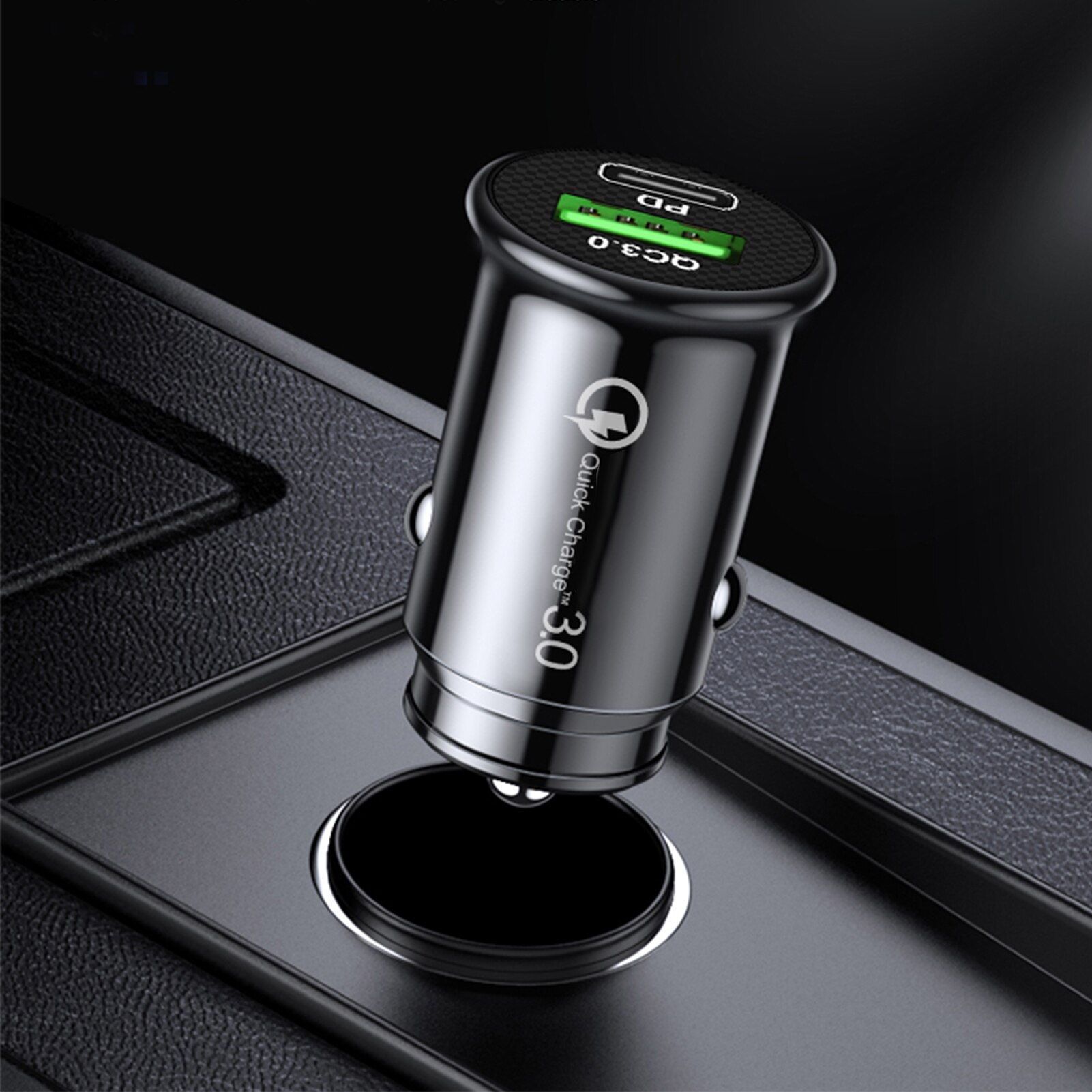 USB Car Charger Adapter Dual Port Auto Charger Universal Usb Mini Charger Adapter Power Supply For Smart Phone/Tablet