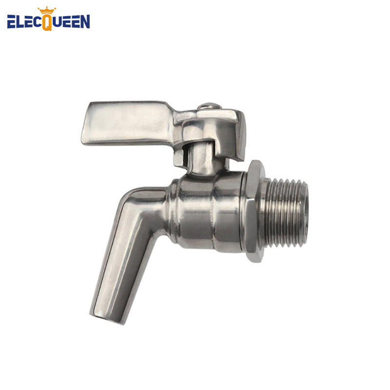 Roestvrij Staal Bier 1/2 &quot;Kraan Tap 200PSI Voor HomeBrew Vat Vergister Wijn Bier Drank Sap Dispenser Spigot Drinken Vaatjes