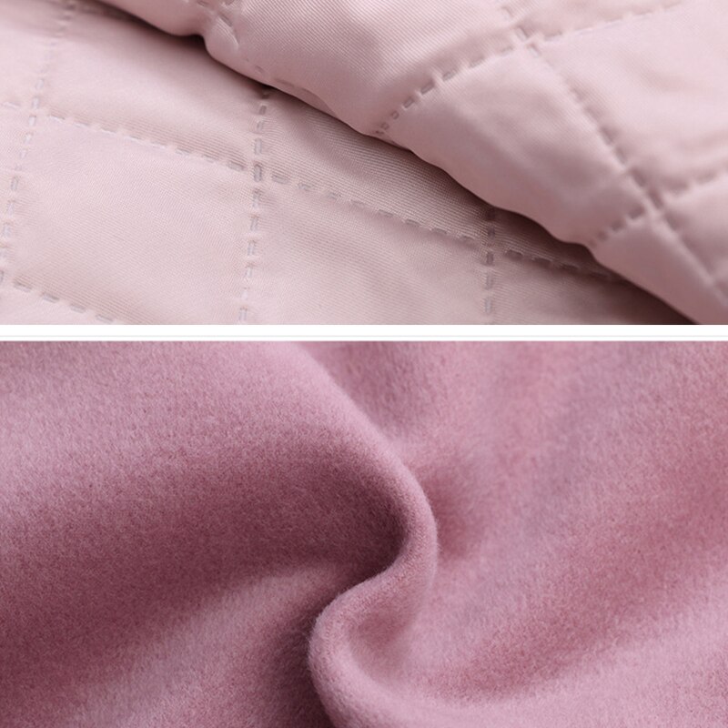 Meisjes wollen jas kinderen winterjas halflange bovenkleding warme wollen kleding capuchon windjack lange meisjes winterjas jas