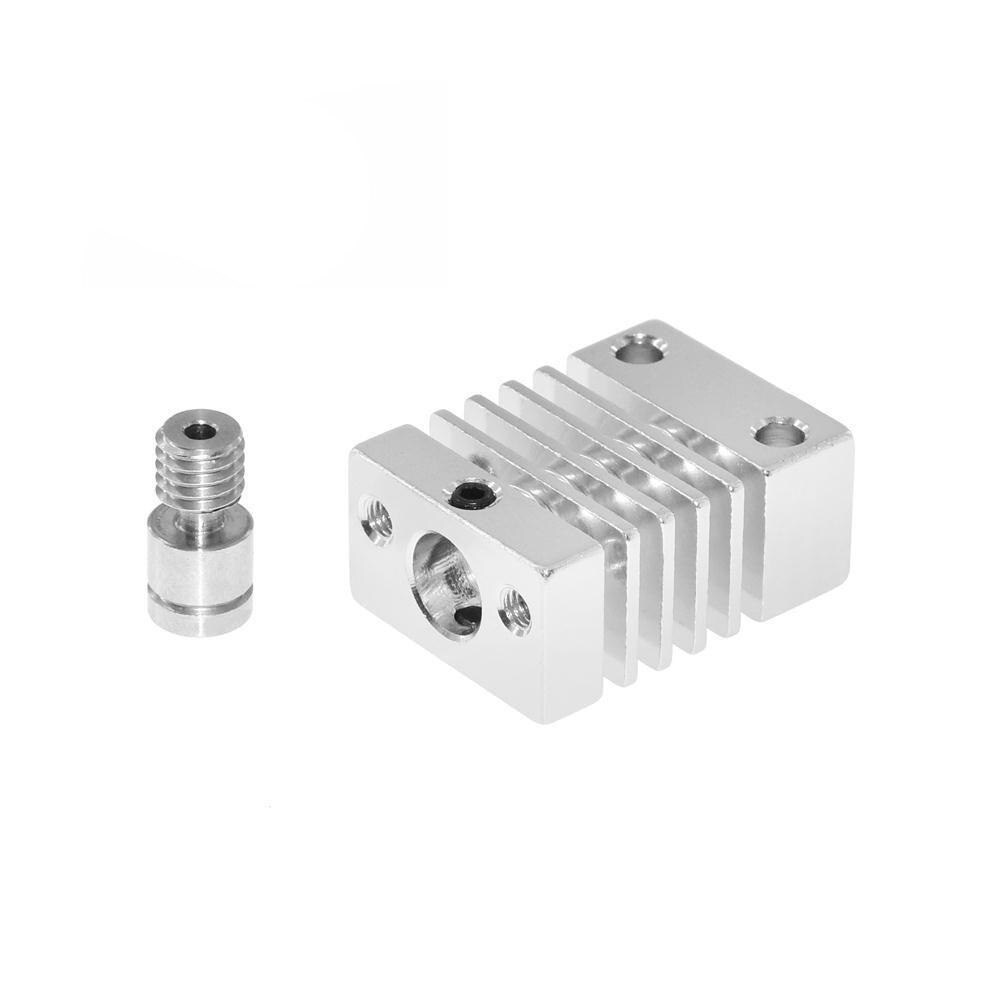 Hotend Extruder Kit Lange Afstand V6 Extrusie 12V/24V 50W J-Head Warmte Breken Keel 1.75 Mm Voor Ender 3 CR10 CR-10S Printer