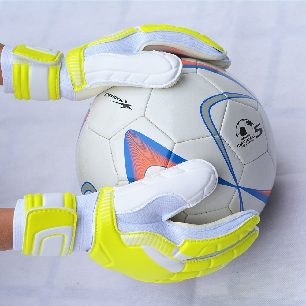 Men's Soccer Goalkeeper Gloves For Football Latex Goalie Gloves Finger Protection Adult Sport Football De Portero glove