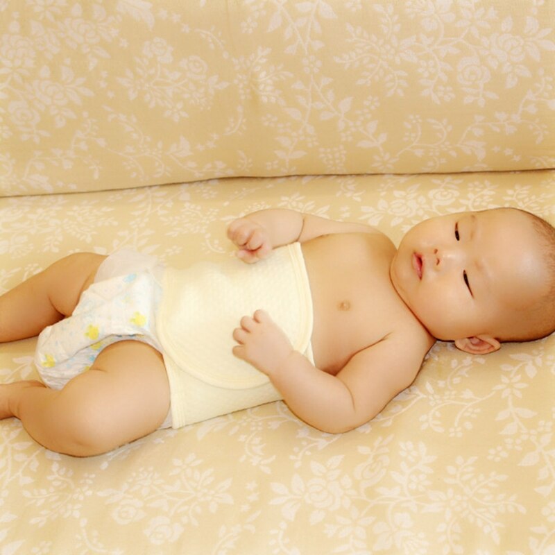 Cinture per neonato con protezione dell'ombelico regolabile in morbido cotone misto Bellyband