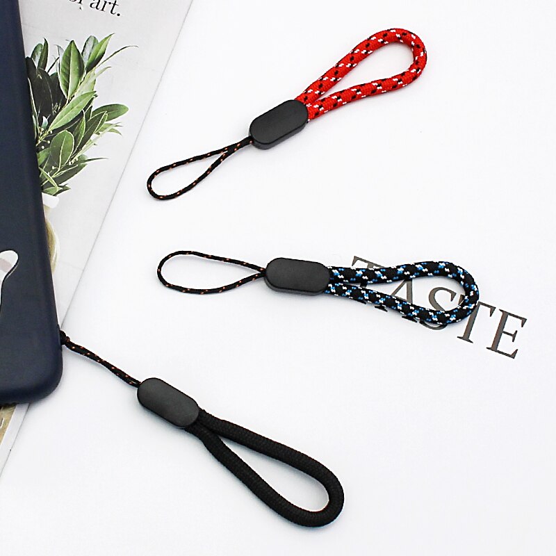 Mobile Phone Strap Short Lanyard for iPhone Cell phone Hold Lanyards Wear-resistant for Keys ID card Strap 6 Color Handheld Rope