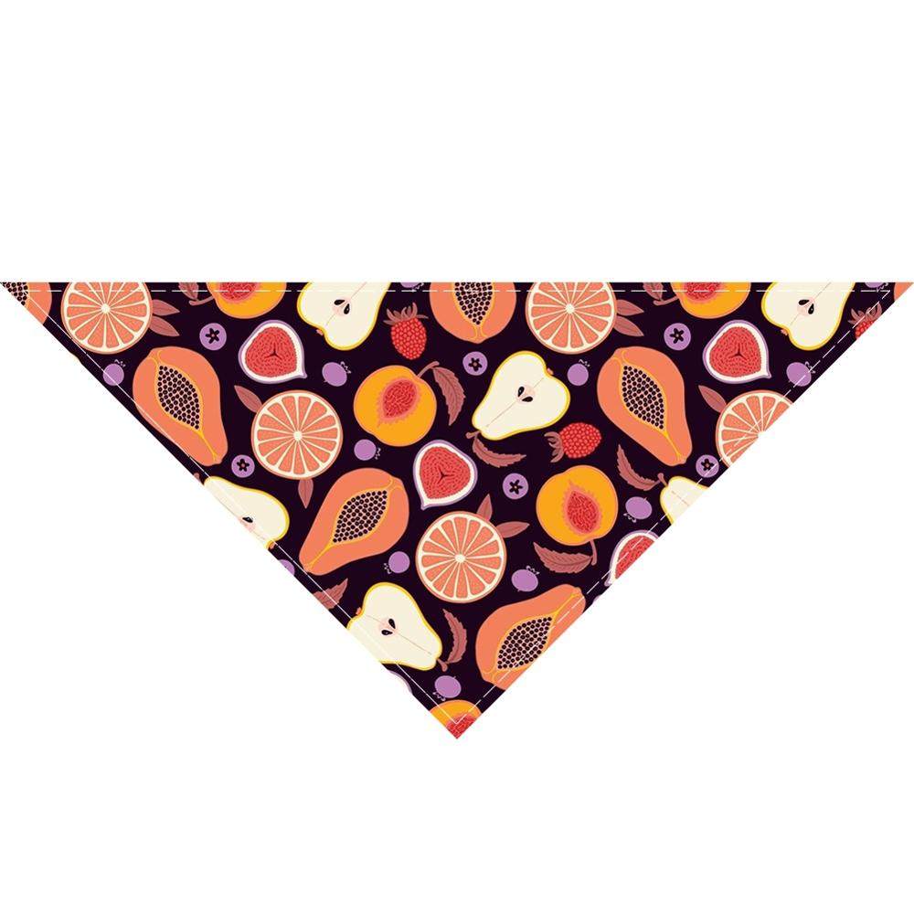Zomer Pet Kat Hond Bandana Kraag Verstelbare Halsdoek Driehoek Sjaal Tropische Fruit Patroon Speeksel Handdoek Dierbenodigdheden: Style 5 / M