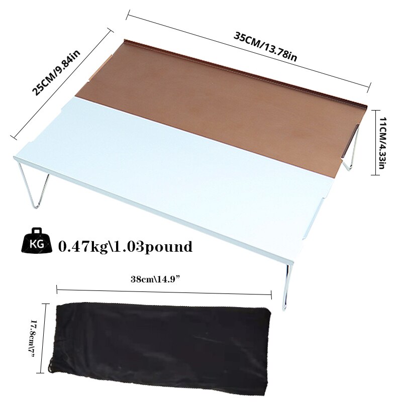 Field Hopper Mini Pop-Up Ultralight Folding Camp Table