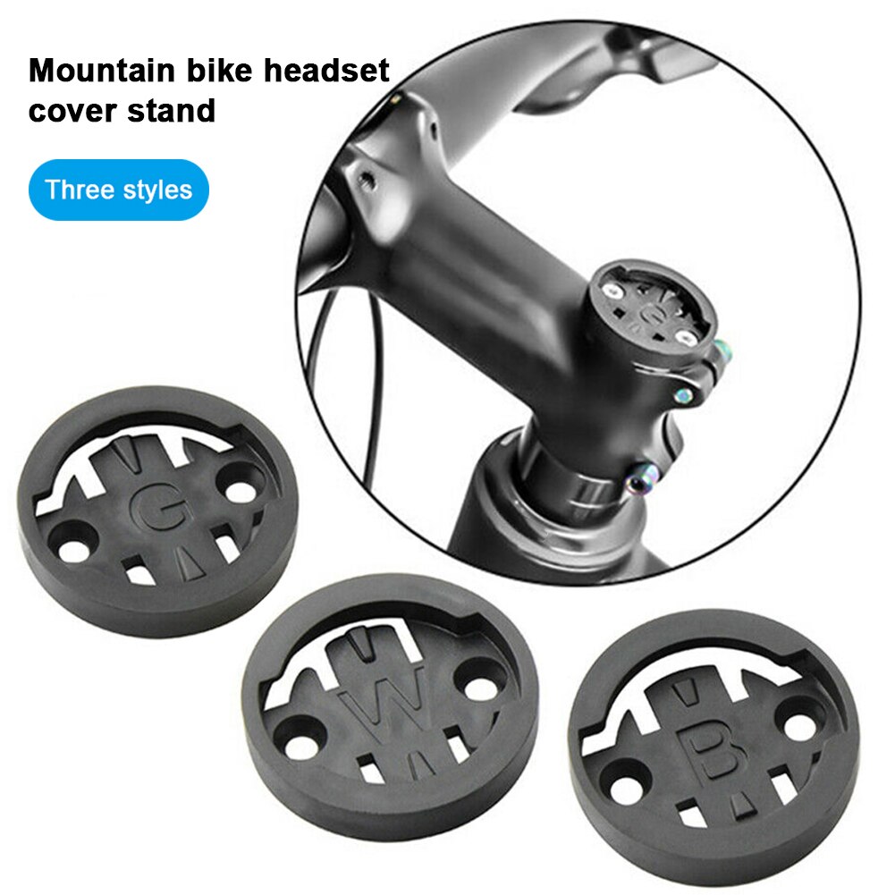 Plastic Mountain Bike Headset Cover Bicycle Stopwatch Conversion Seat for Garmin Bryton Cycling Accessories