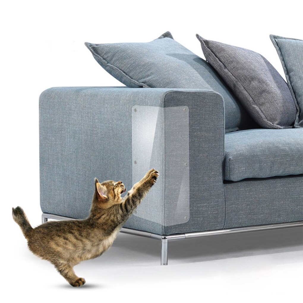 4Pcs Krassen Guard Animal Anti-Scratch Pads Sticky Paws Tape Couch Sofa Meubels Protector Anti Cat Scratch Sticker