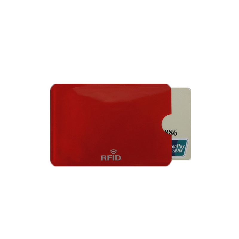 10 stk/parti anti scan rfid blocker protector kredittbankkortholder nfc skjerming kort veske beskyttelse veske veske nbag 1037