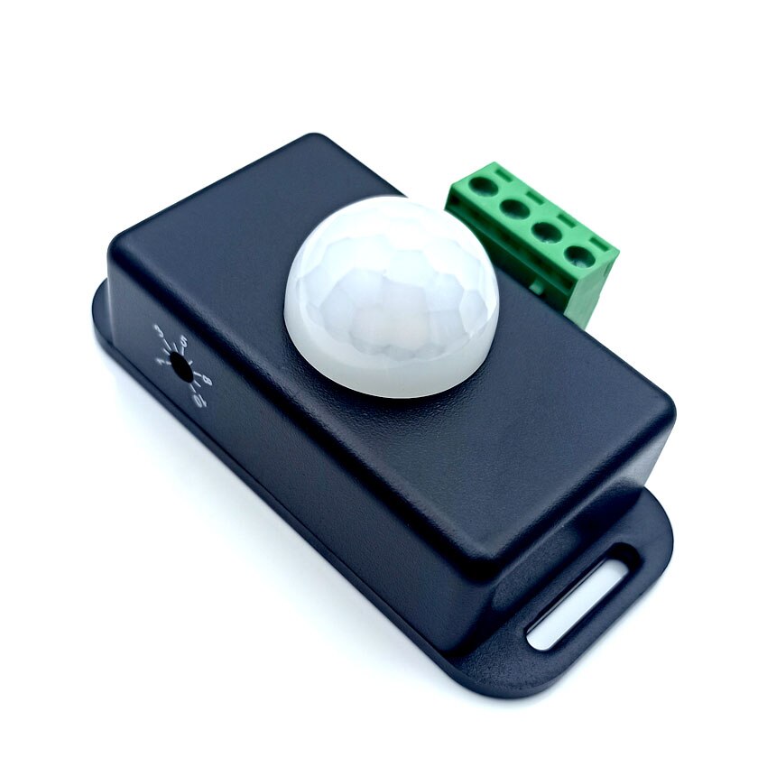 12V 24V Mini PIR Motion Sensor Detector Switch for LED Strip Ruban Light Tape SMD 5050 3528 Infrared Detection 6A 12 Volt 24Volt