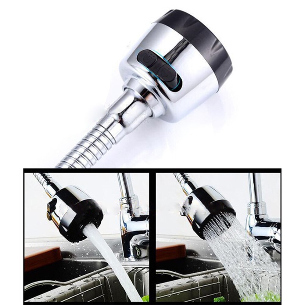 360 Rotate Faucet Kitchen Faucet Flexible Wall Sink Tap Saving Tap ...