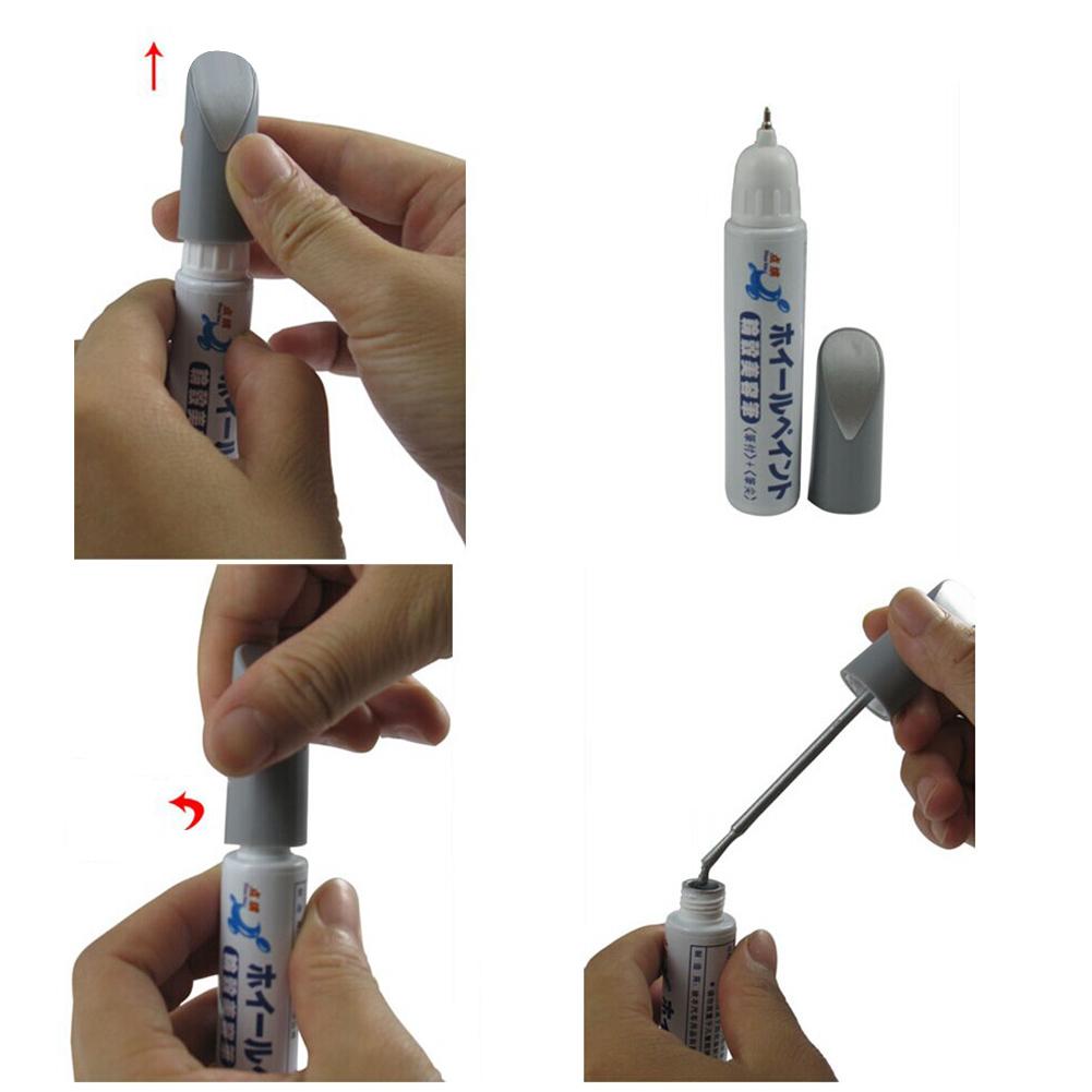 Car Wheel Pen Paint Repair Pen Waterproof Car Wheel Tire Paint Mark Metal Graffiti Aluminum Alloy Marker