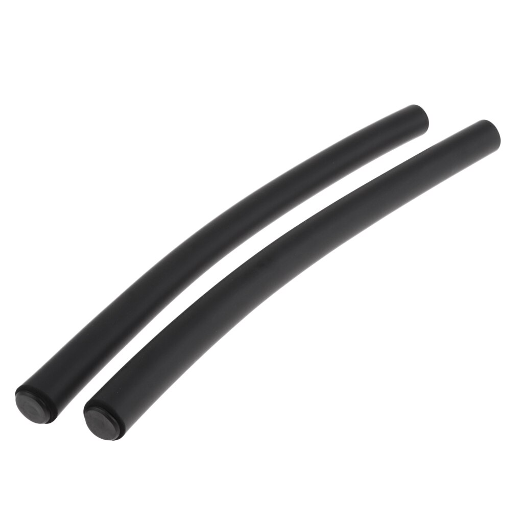 Milieuvriendelijke Geschuimd Siliconen Fiets Grips/Anti-Slip Fiets Handvat Grips Cover/Shockproof Fiets Bocht Handgrepen Grips-9 Kleuren: Bright Black