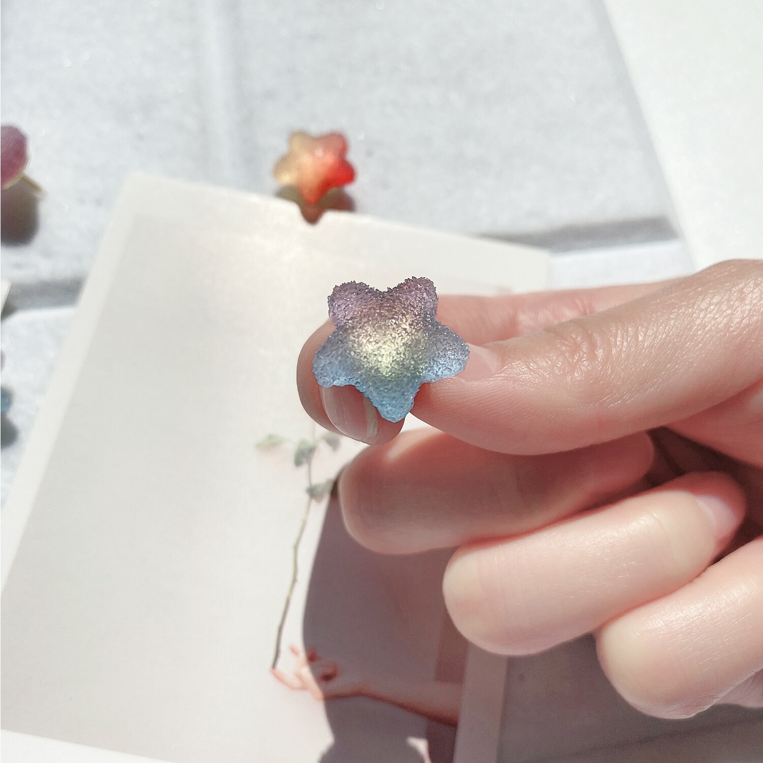 Tutú de corcho con forma de corazón, pasadores de seguridad de color, accesorios escolares y de oficina, suministros H0530, 6 uds.