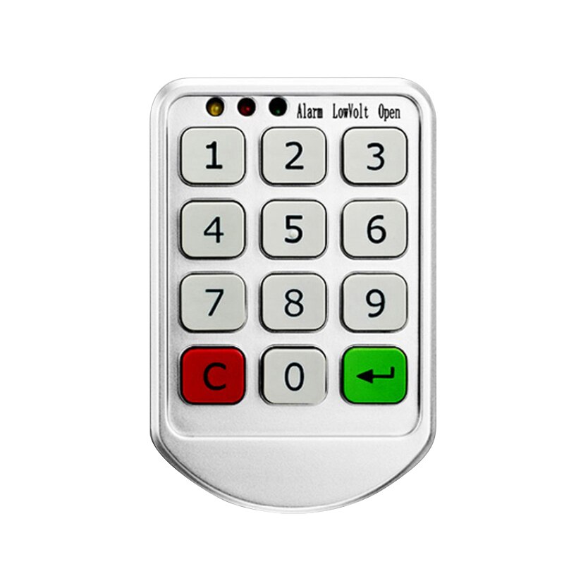 Intelligent Cabinet Locks Electronic Password Keypad Lock Digital Combination Code Lock For Cabinet/door Electric Lock Password: Default Title