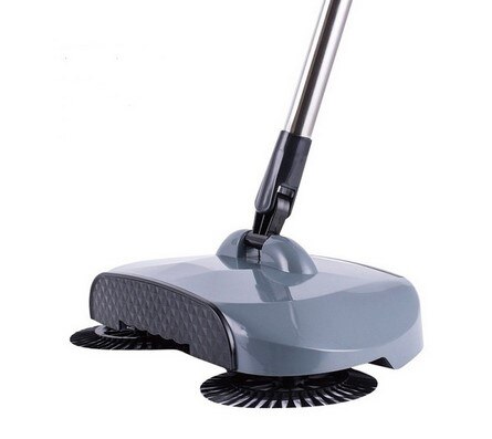 Sweeping Machine Push Type Hand Push Magic Broom: Grey