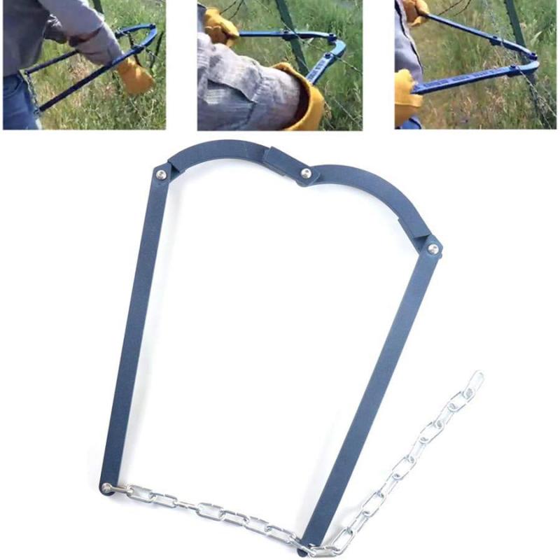 20 '' kraftigt kædehegn, silhegn, reparationsværktøj, trådstrammer