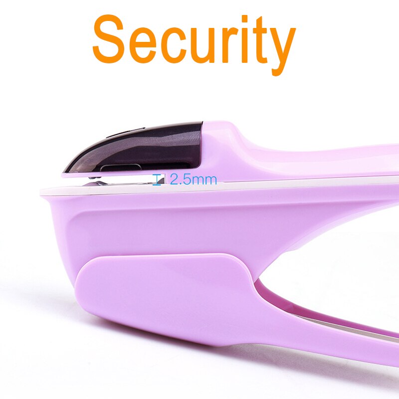 Mini Stapleless Stapler Hand-Held Without Staples Stapler for Home School Office Binding KQS8