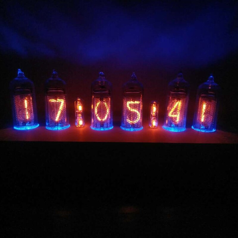 Diy In14 In4 Nixie Buis Klok Digitale Led Klok Printplaat Kit, Pcba Geen Buizen