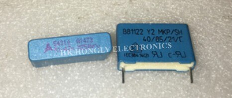 20 pièces B81122 Y2 MKP/SH A 10n 47n U1 M 250V 0.01UF 0.047UF 0.1UF 250VAC 103M 473M 104M P = 15mm P = 22.5mm condensateur de Film