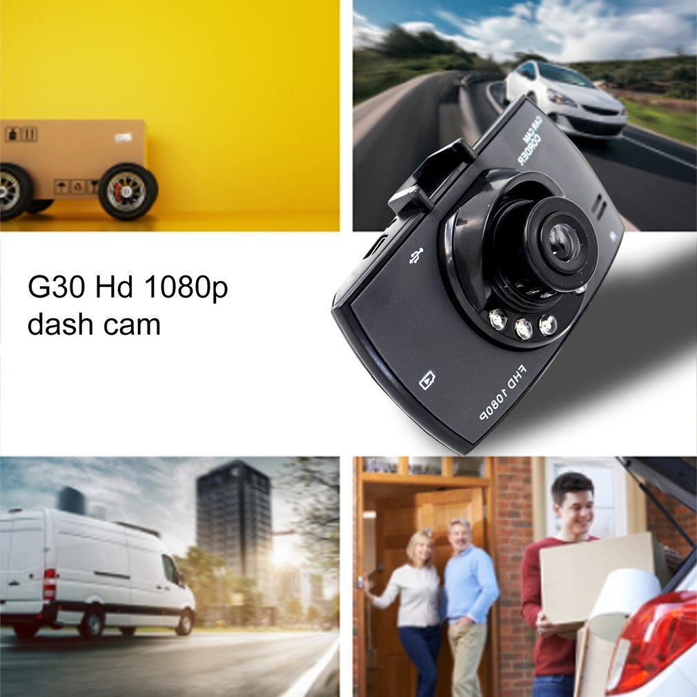 G30 High-definition 1080P Driving Recorder Matte Light Night Automatically Essential Accessories