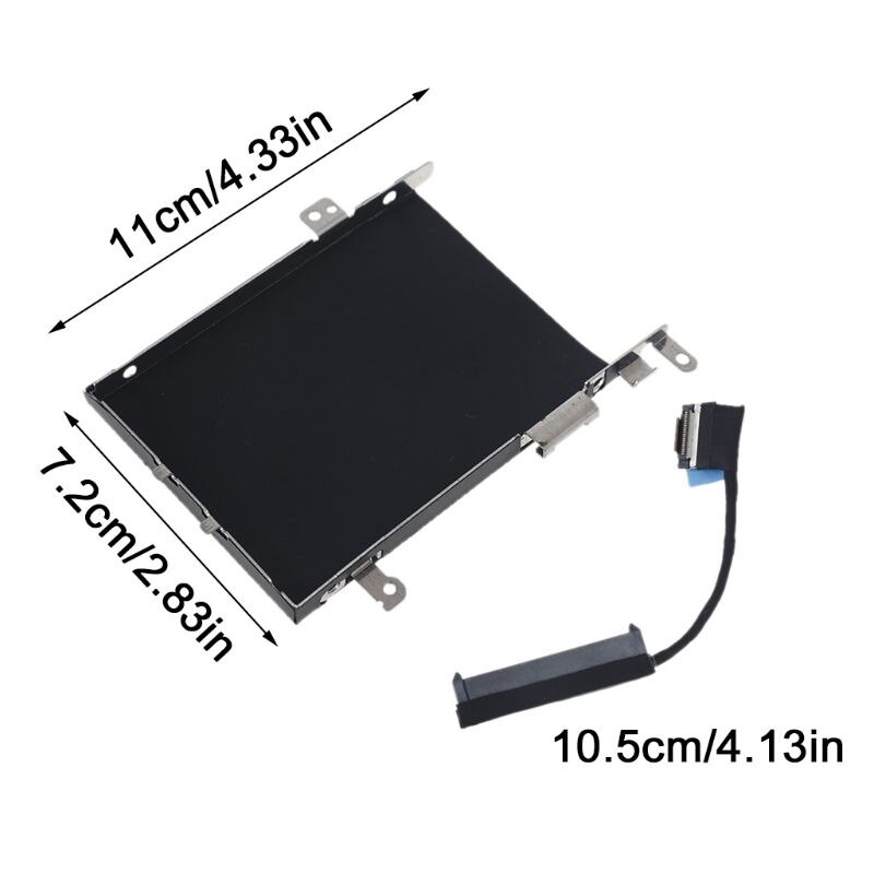 Hdd-kabelkontakt + hdd-caddy-ramfäste för -dell latitude  e5570 laptop  y5lc
