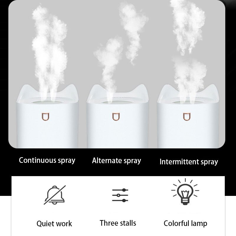 Luft Luftbefeuchter groß Kapazität 3000Ml Luft Diffusor Atomizer Ultraschall- Aroma Diffusor cool Nebel Hersteller Luft Humificador Luftreiniger