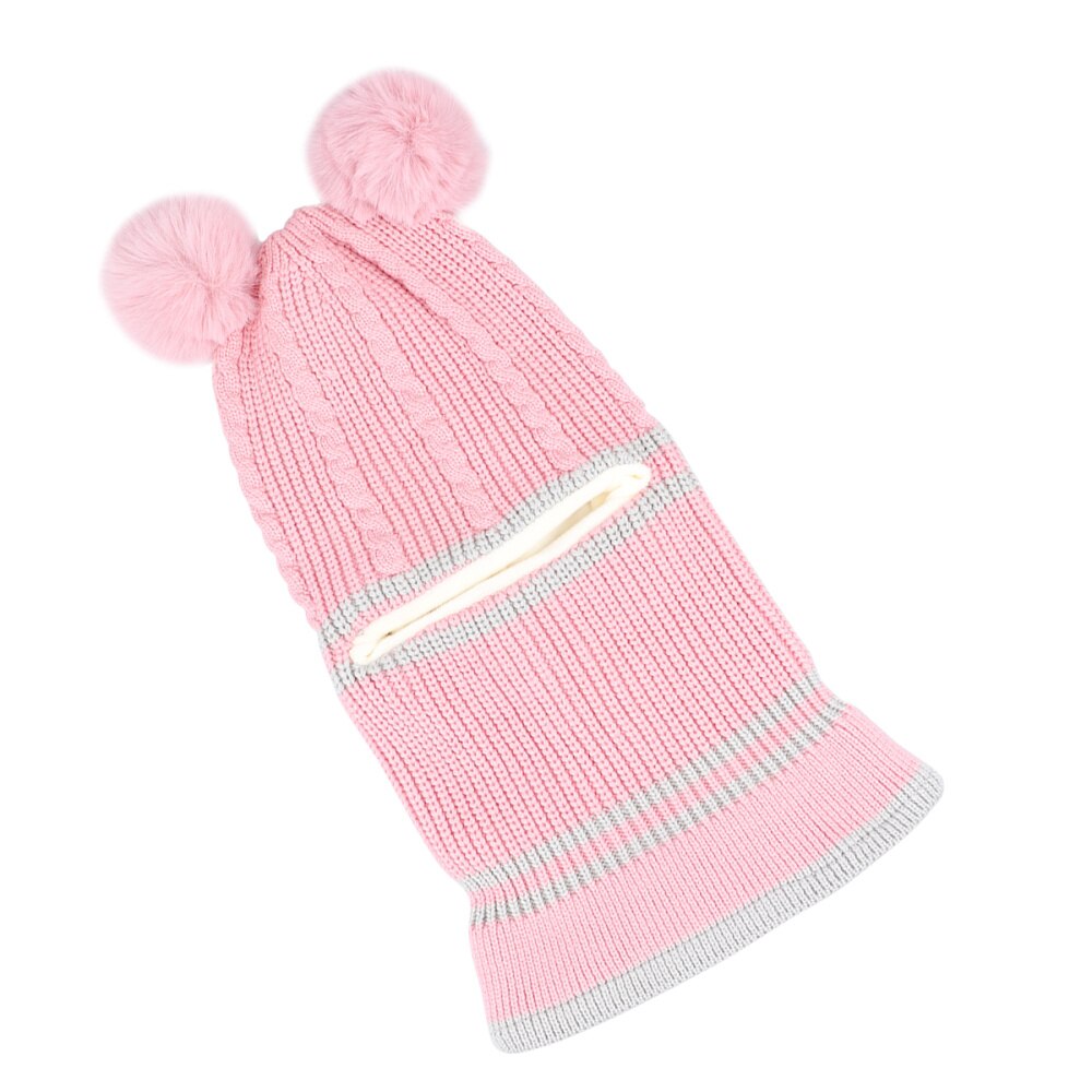 HEGCOIIE Kinderen nekwarmer fleece loop sjaal halswarmer halsdoek winddicht ski masker warmer voor outdoor skiën fietsen, lila, 7.87 x 11.81 inch