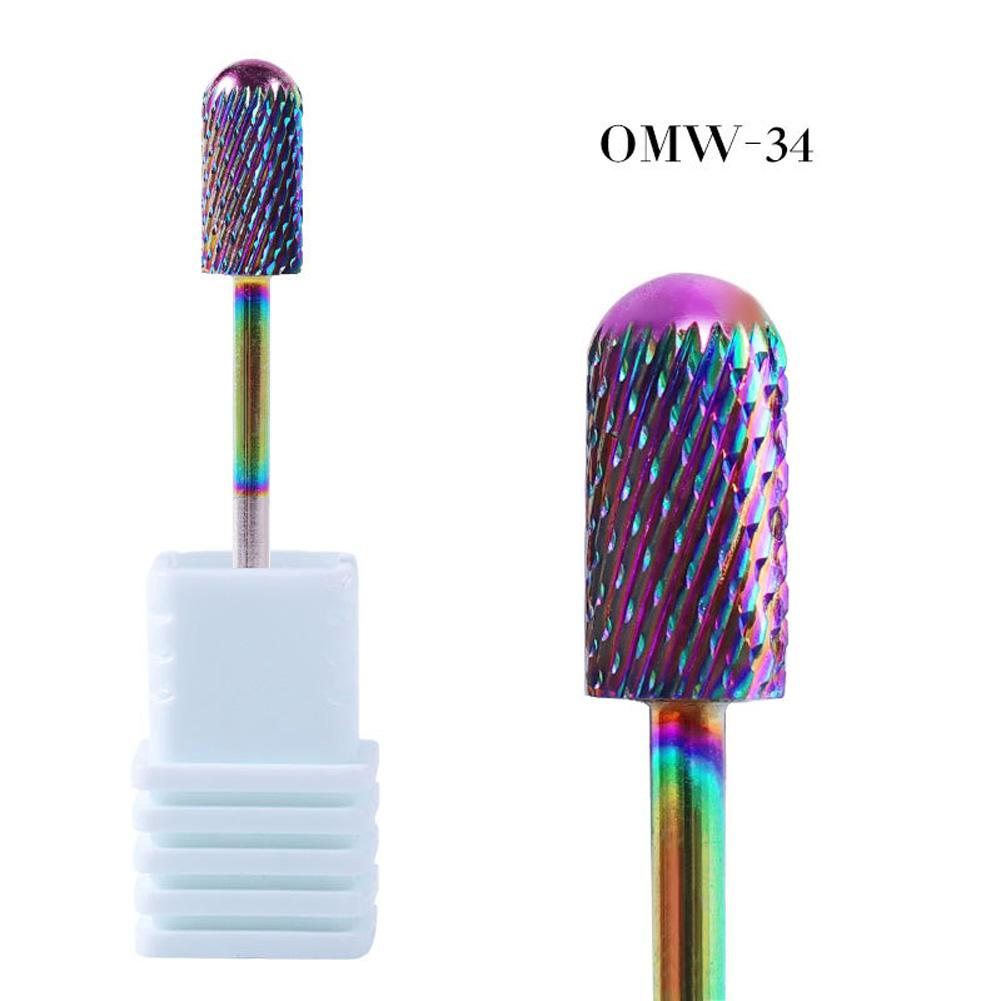1PC szlifowanie paznokci próżniowe stal wolframowa wiertła do paznokci do Manicure rosyjski frez usuwania żel lakier zestaw przyborów do paznokci