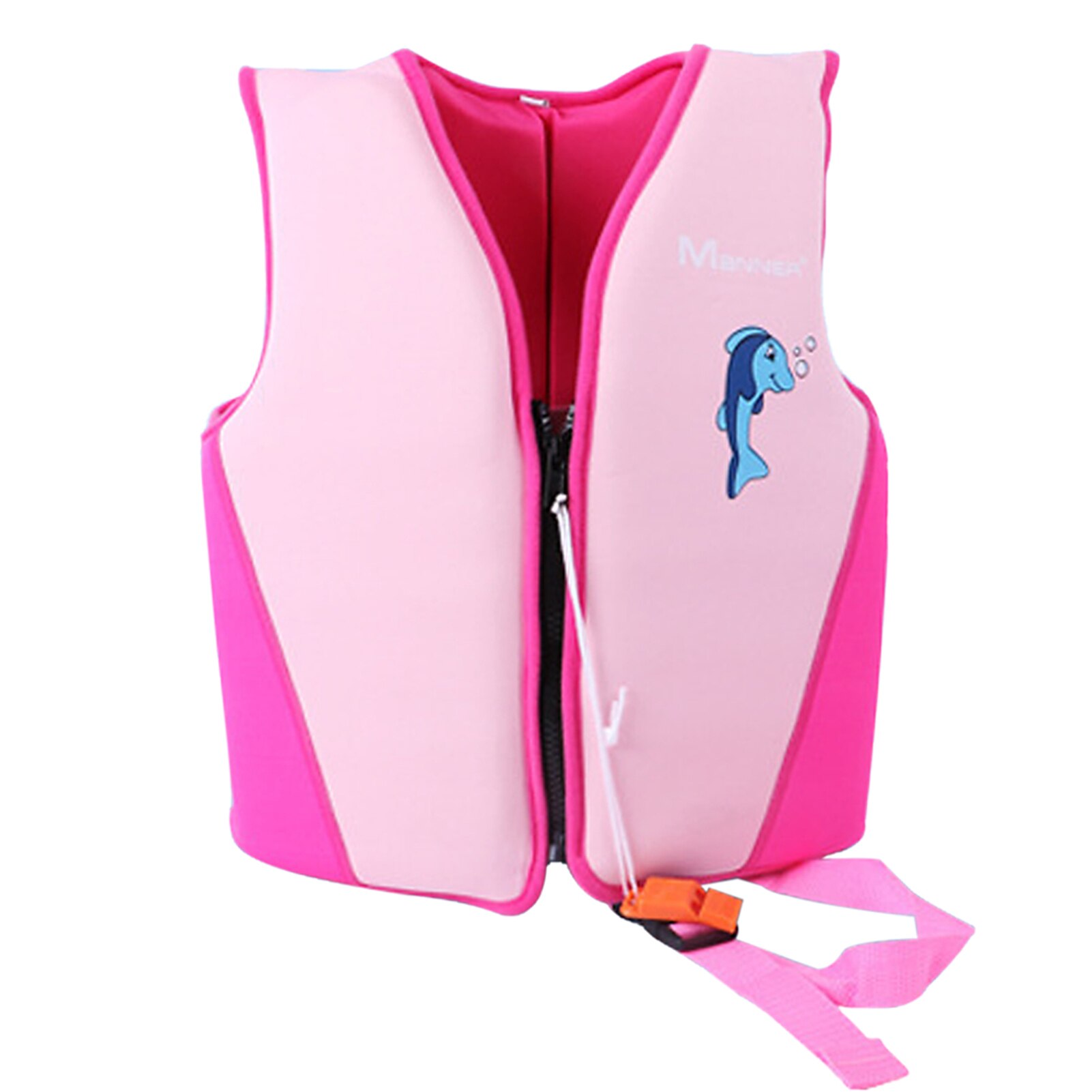 Kinderen Zwemvest Kids Zwemmen Reddingsvest Jongens Grils Rits Zwemvest Voor Water Sport Surfen Zwemmen: Pink / S